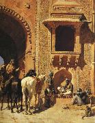 Edwin Lord Weeks Gate of the Fortress at Agra, India Spain oil painting artist